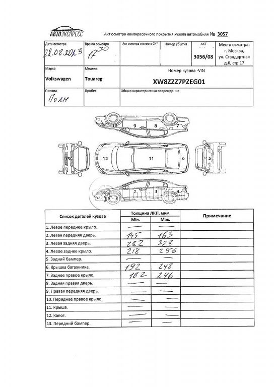 Фото Volkswagen Touareg 322