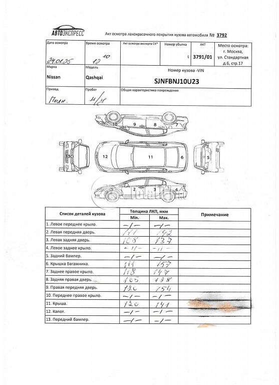 Фото Nissan Qashqai 416