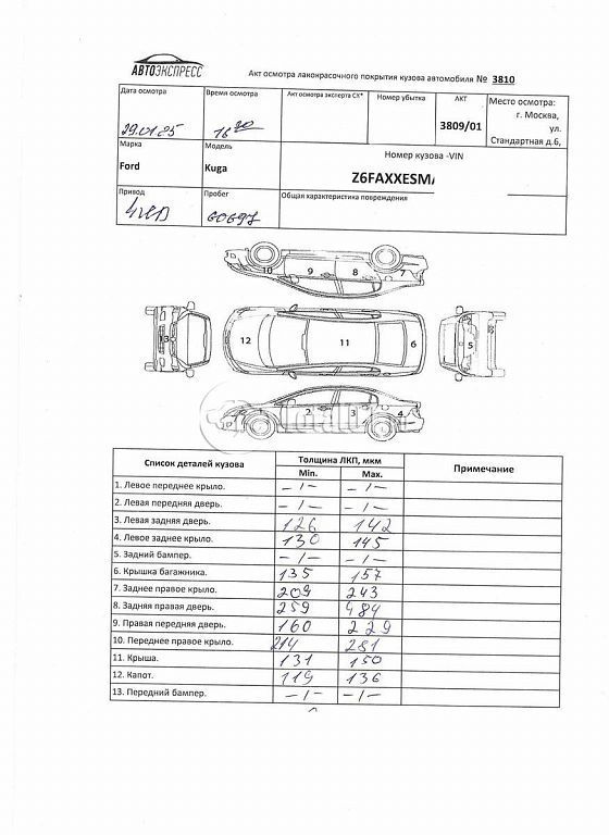 Фото Ford Kuga 320