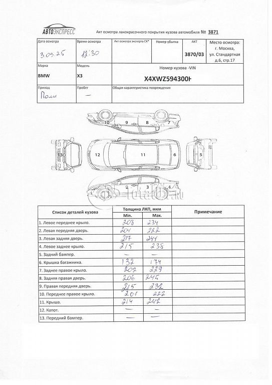 Фото BMW X3 118
