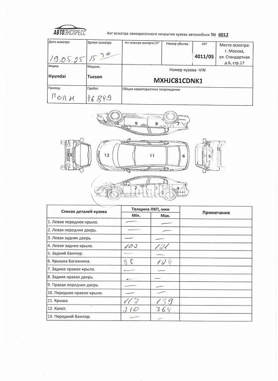 Фото Hyundai Tucson 384