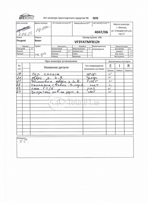 Фото Peugeot Boxer 280