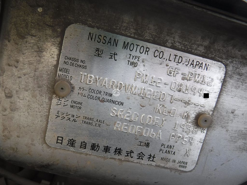 Фото Nissan Liberty 34
