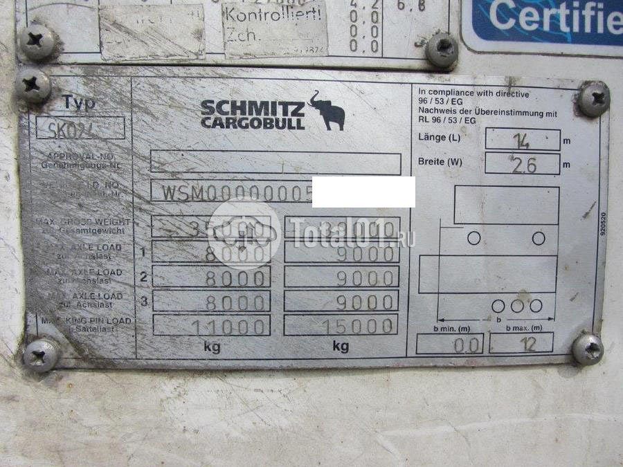 Фото Schmitz Cargobull SKO 30