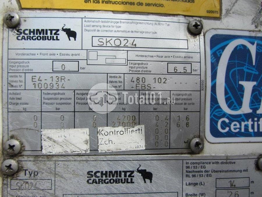 Фото Schmitz Cargobull SKO 42