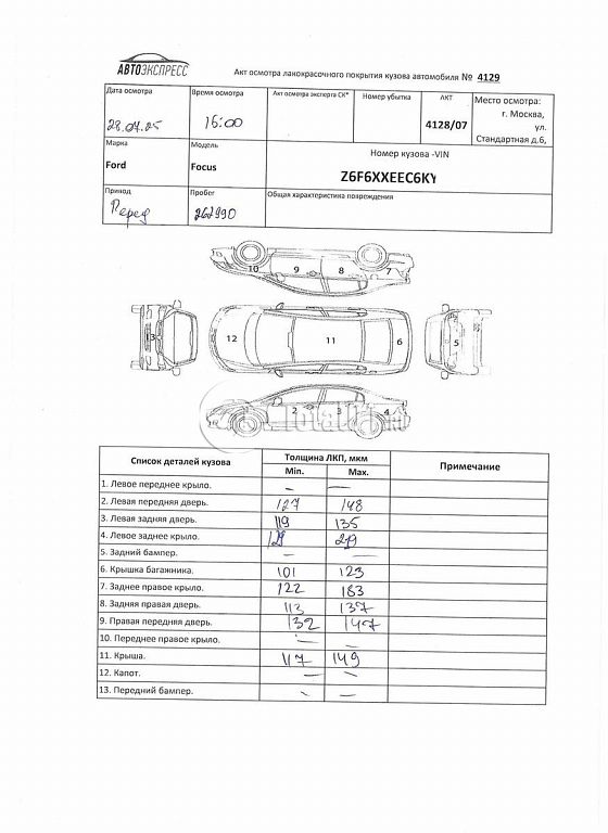 Фото Ford Focus 414