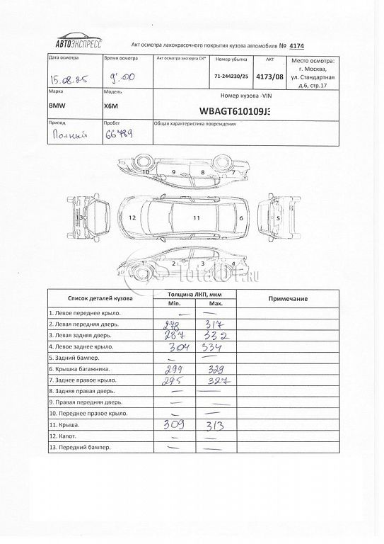 Фото BMW X6 466