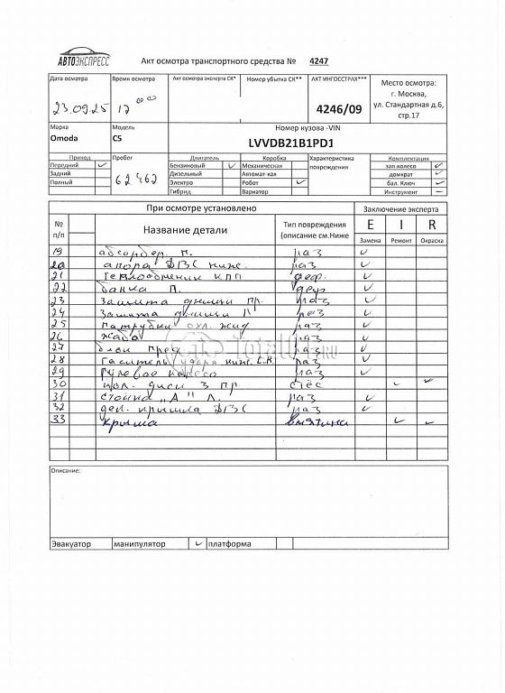 Фото OMODA C5 364