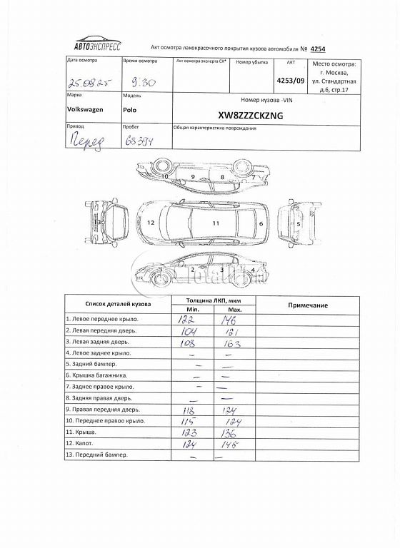 Фото Volkswagen Polo 366
