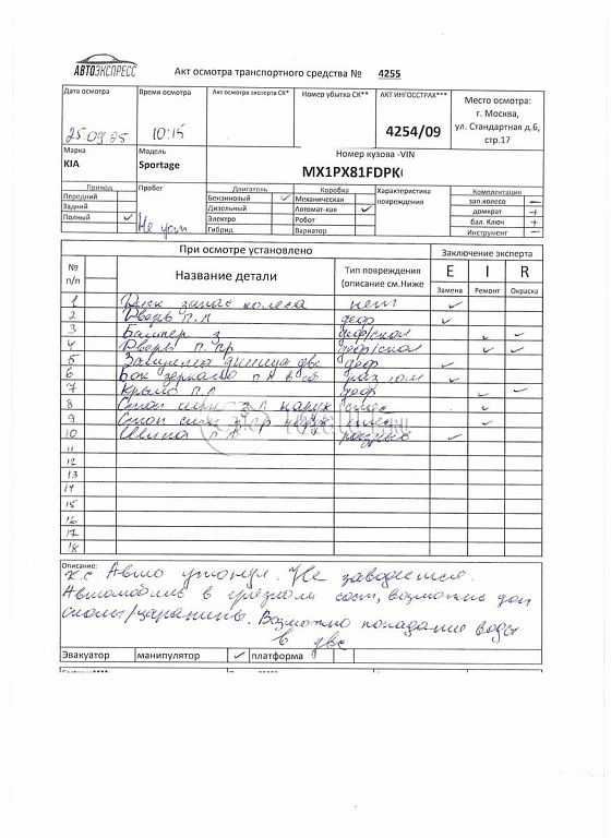 Фото KIA Sportage 380