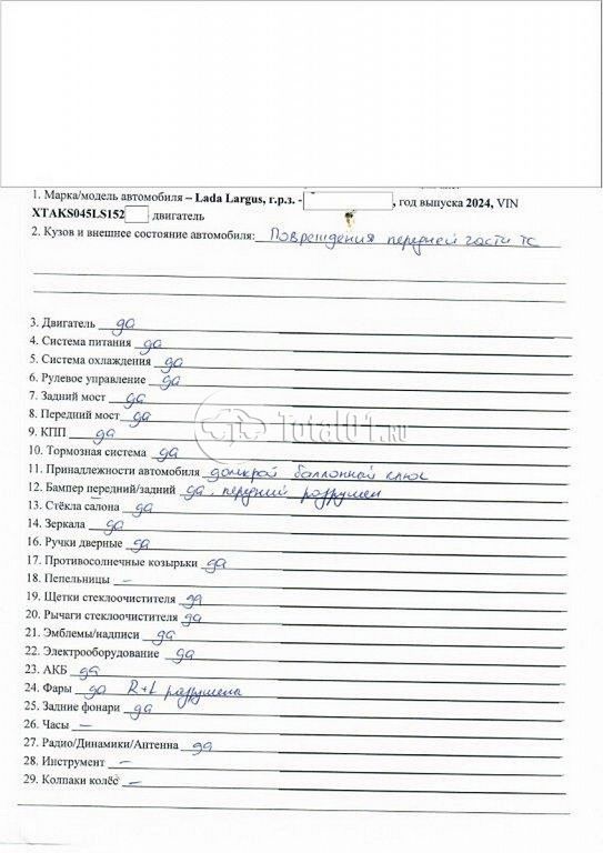 Фото ВАЗ (LADA) Largus 6