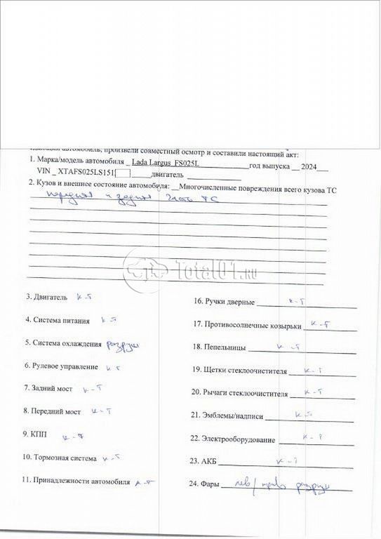 Фото ВАЗ (LADA) Largus 8