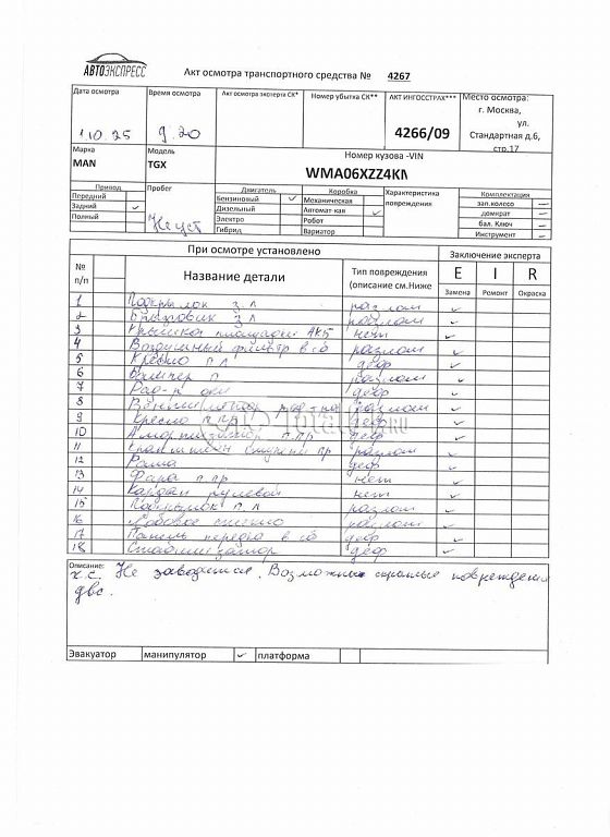 Фото MAN TGX 416