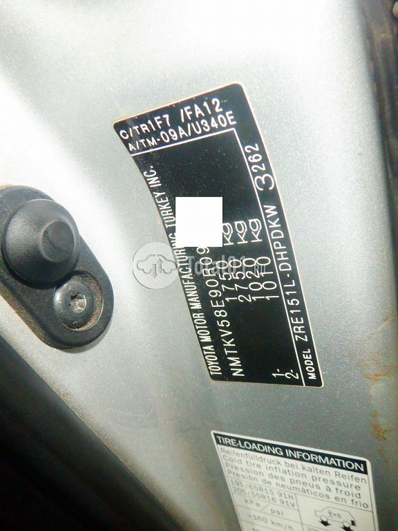 Фото Toyota Auris 92