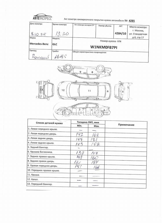 Фото Mercedes-Benz GLC-класс 448
