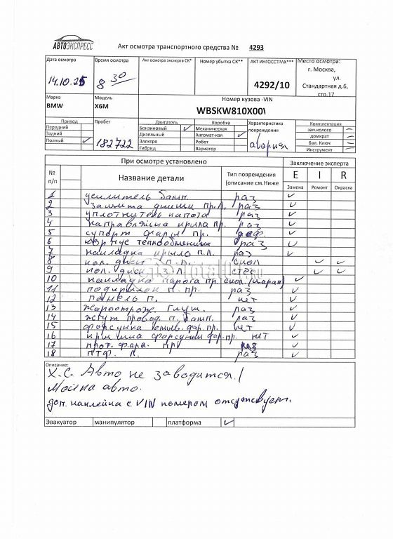 Фото BMW X6 M 392