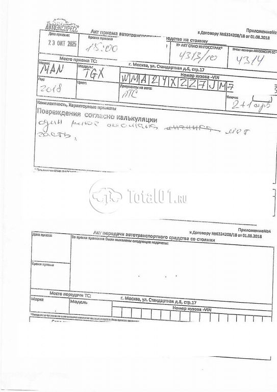 Фото MAN TGX 366