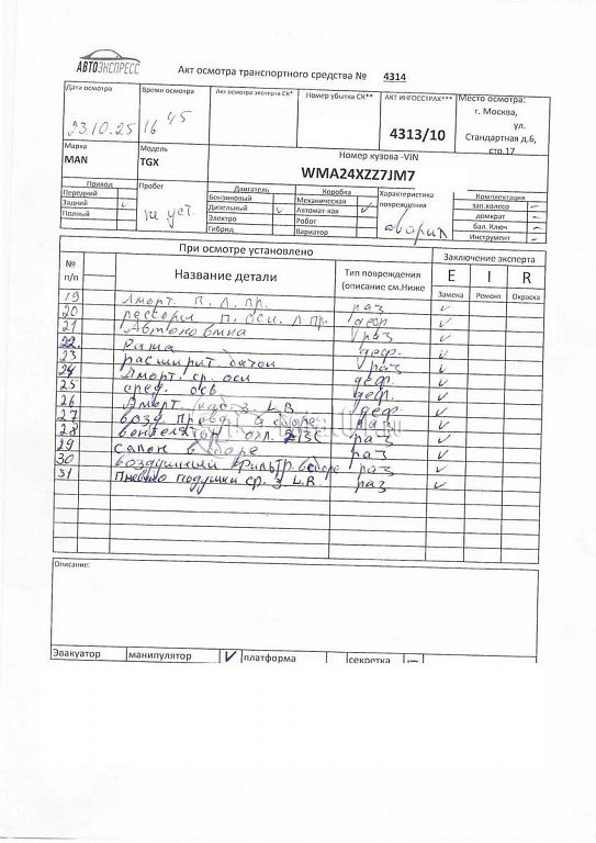 Фото MAN TGX 370