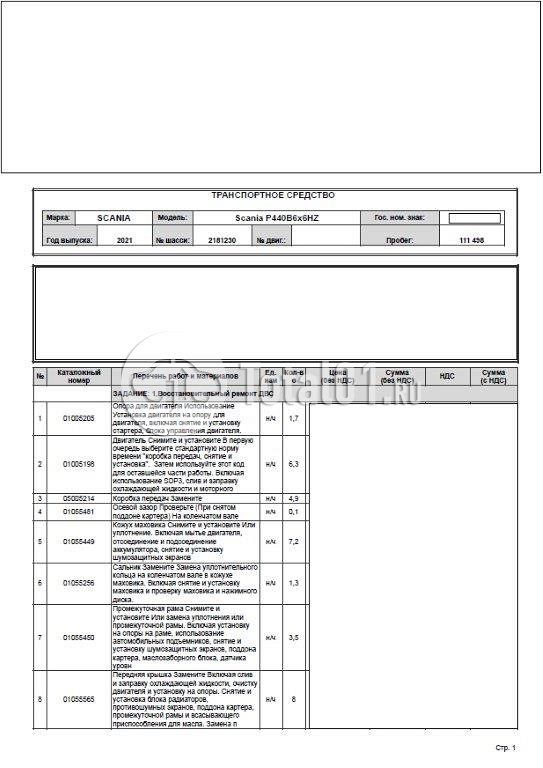 Фото Scania P440B8X4HZ 126