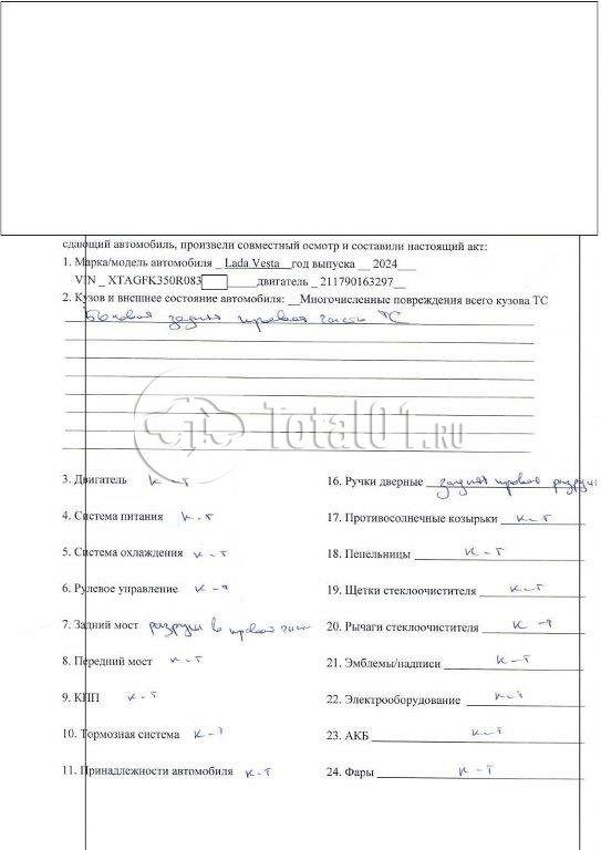 Фото ВАЗ (LADA) Vesta 100