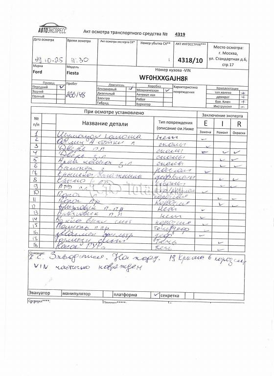 Фото Ford Fiesta 230