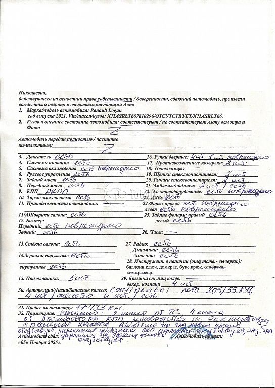 Фото Renault Logan 194