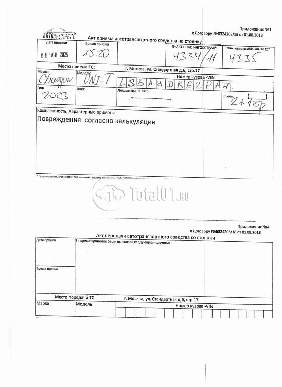 Фото Changan UNI-T 382