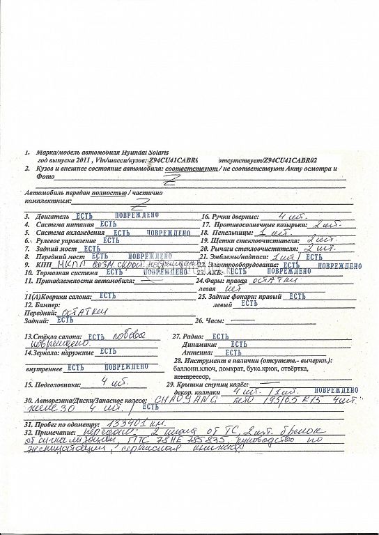 Фото Hyundai Solaris 192