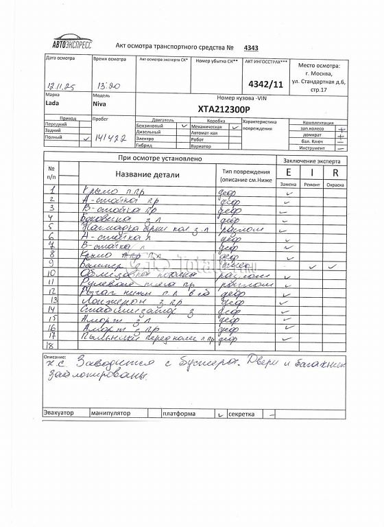 Фото ВАЗ (LADA) Niva 428