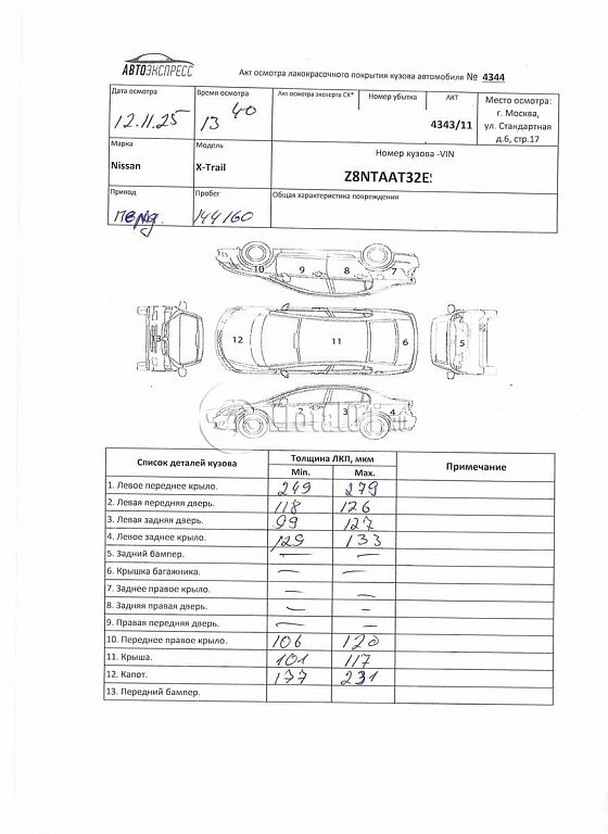 Фото Nissan X-Trail 294