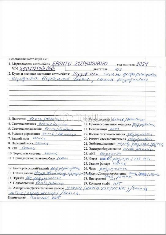 Фото ВАЗ (LADA) 4x4 BRONTO 132