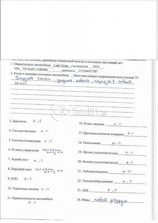 Фото ВАЗ (LADA) Vesta 4