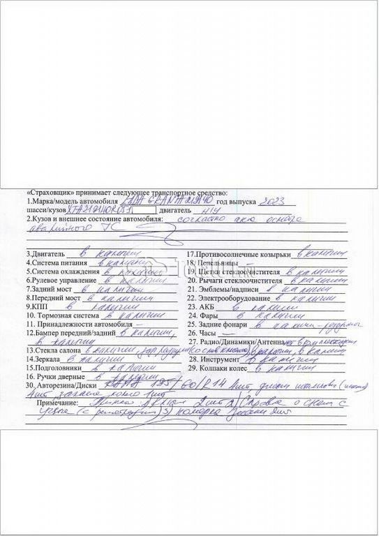 Фото ВАЗ (LADA) Granta 58