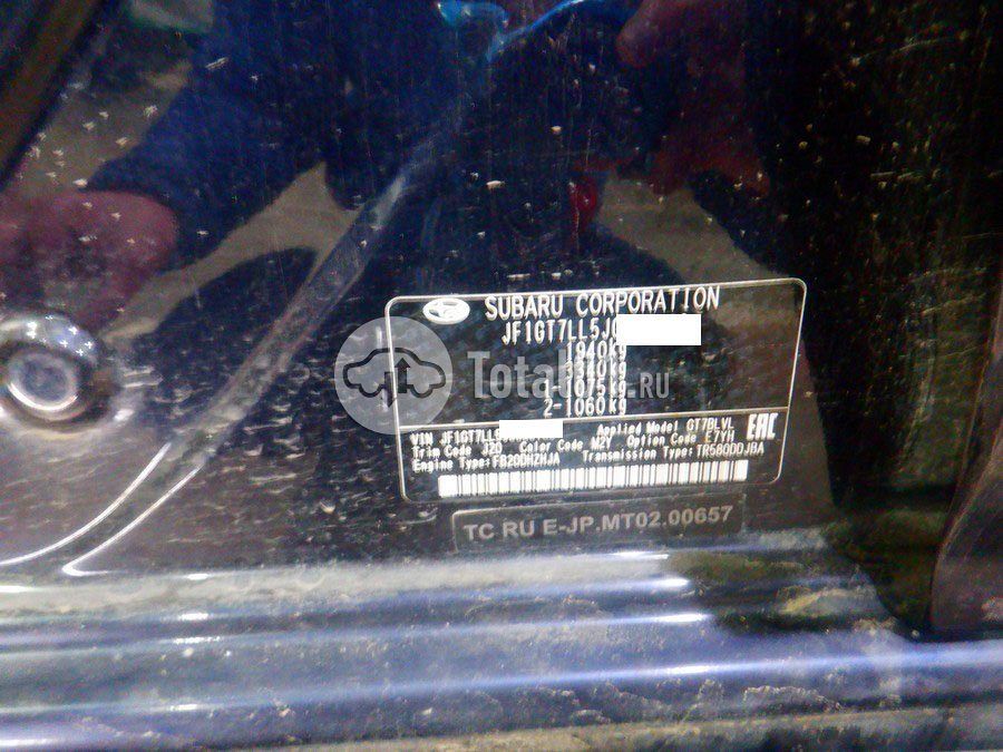 Фото Subaru XV 110