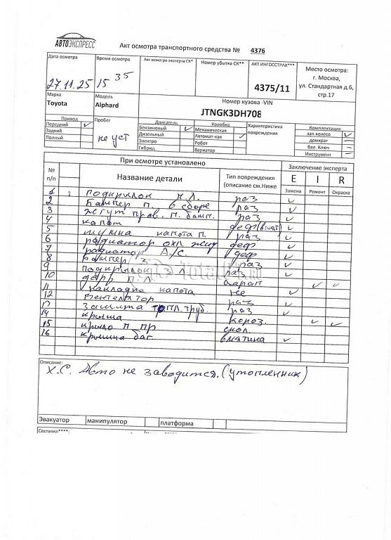 Фото Toyota Alphard 464