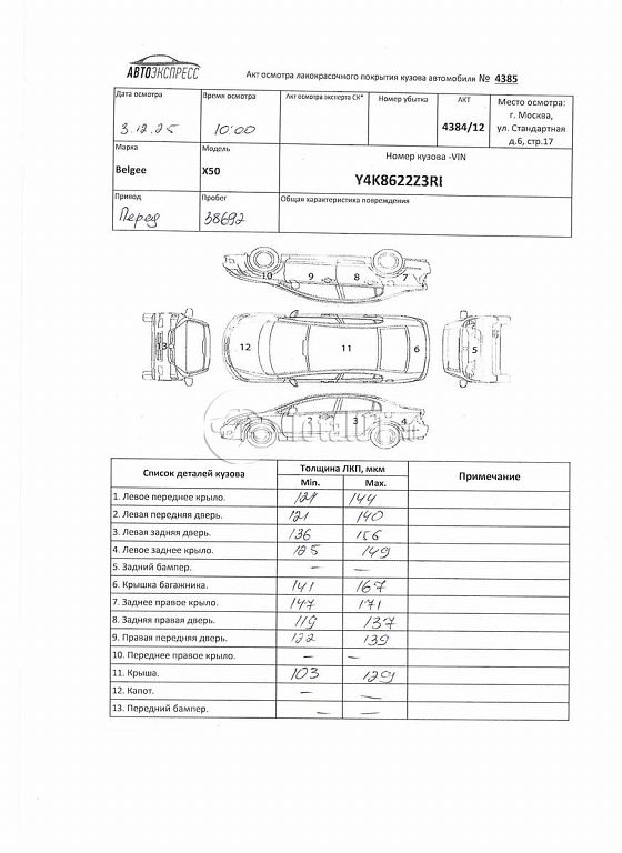 Фото Belgee X50 320