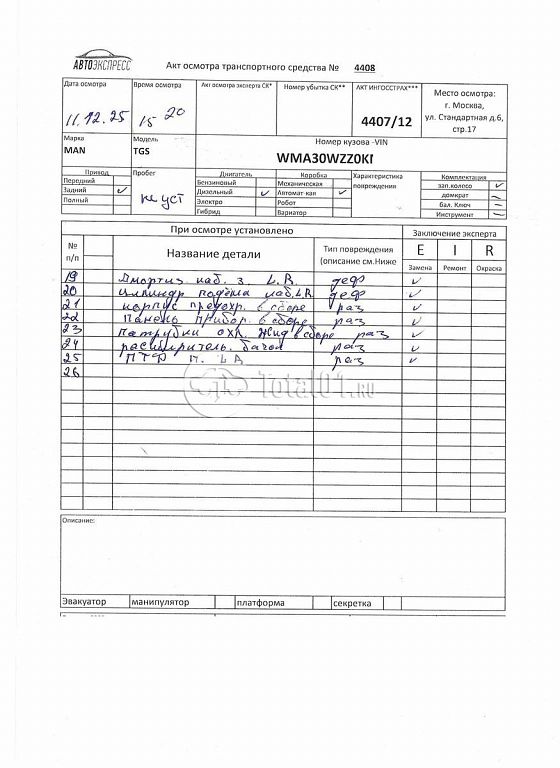 Фото MAN TGS 300