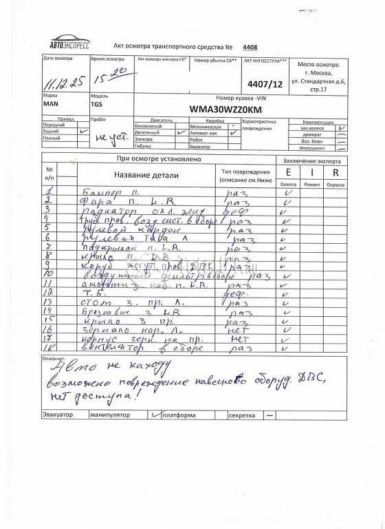 Фото MAN TGS 302