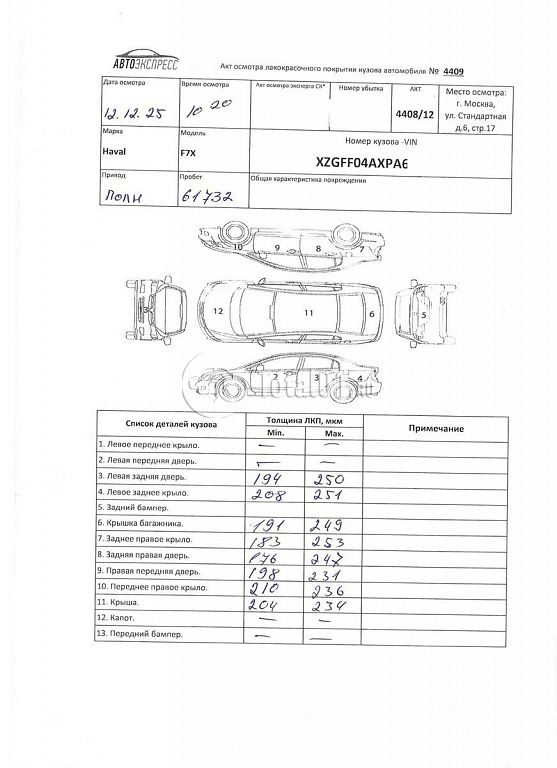 Фото Haval F7X 326