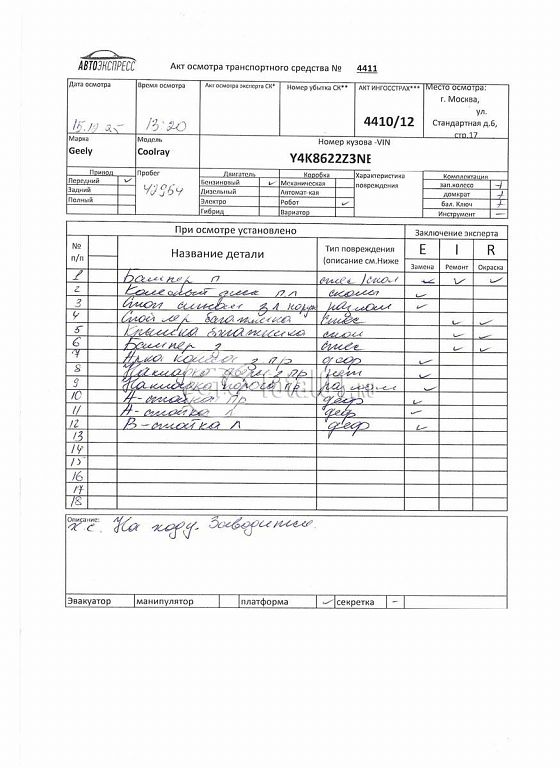 Фото Geely Coolray 320