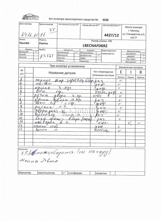 Фото Hyundai Elantra 356