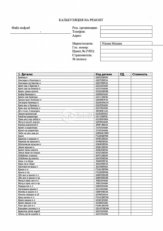 Фото Nissan Murano 904