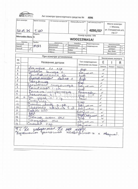 Фото Mercedes-Benz S-класс 574