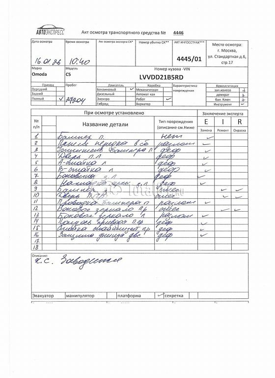 Фото OMODA C5 432