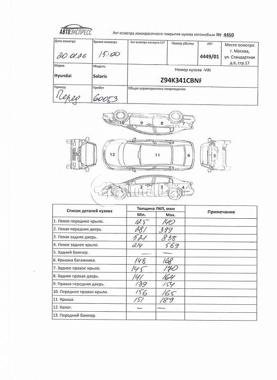 Фото Hyundai Solaris 376