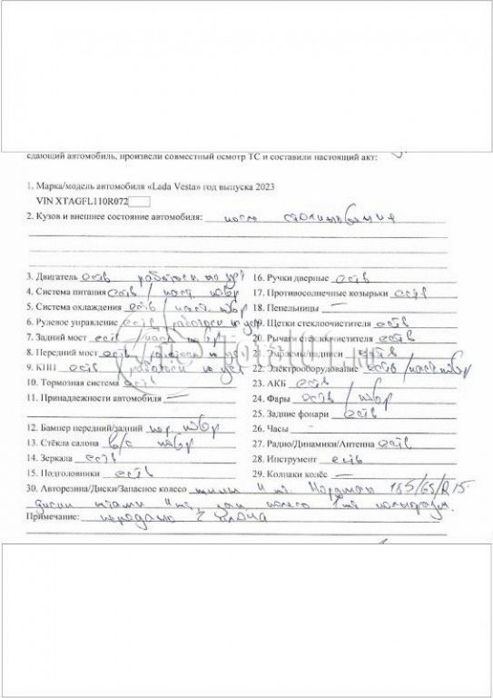 Фото ВАЗ (LADA) Vesta 62