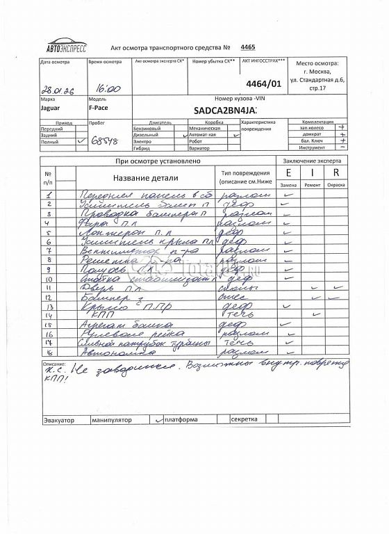 Фото Jaguar F-Pace 416