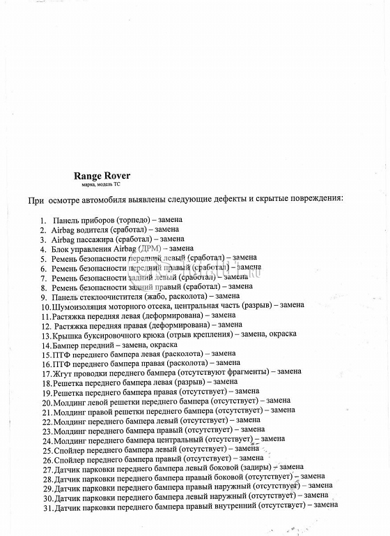 Фото Land Rover Range Rover 516