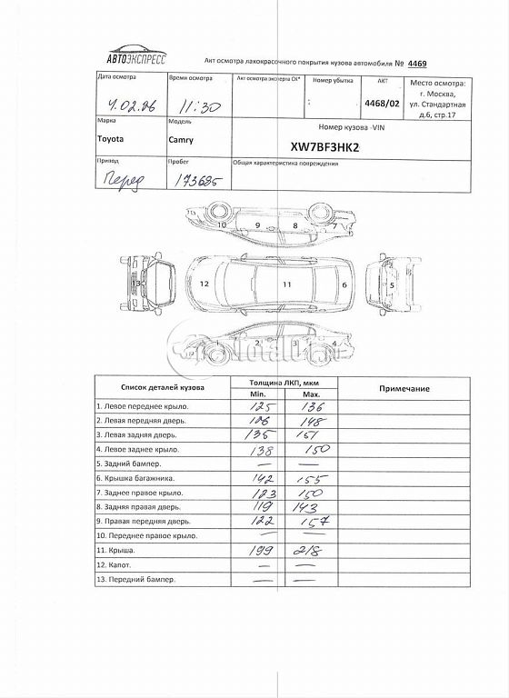 Фото Toyota Camry 434