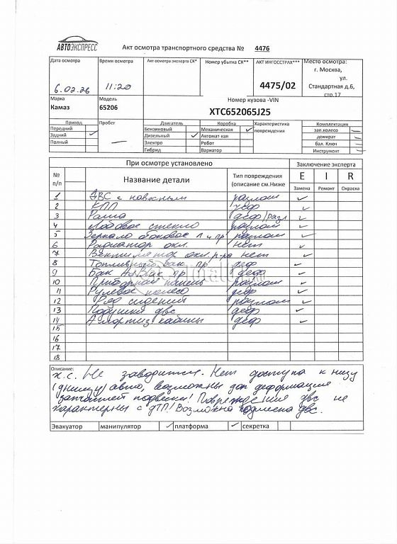 Фото Камаз 65206 282